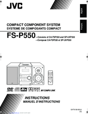 JVC FS-P550 Instructions For Use Manual