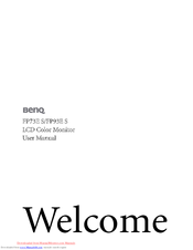 BenQ FP93E S User Manual