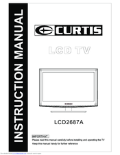 Curtis LCD2687A Instruction Manual