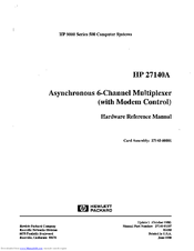 HP 27140A Hardware Reference Manual