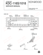Kenwood KDC-116S Service Manual