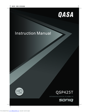 SONIQ QSP425T Instruction Manual
