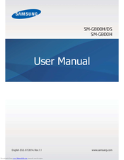 Samsung SM-G800H User Manual