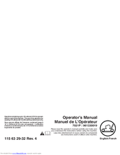 Husqvarna 6751P Operator's Manual