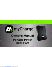 MyCharge 6000 Owner's Manual
