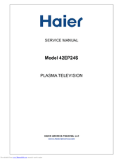 Haier 42EP24S Service Manual