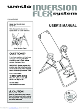 Weslo Inversion Flex WLBE0109.0 User Manual