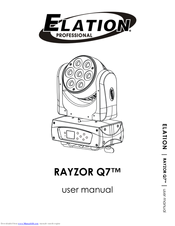Elation Rayzor Q7 User Manual