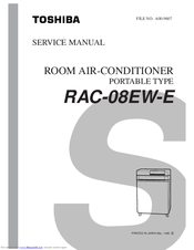 Toshiba RAC-08EW-E Service Manual
