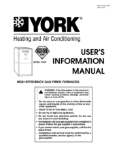 York P3UR User's Information Manual