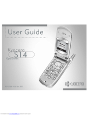 Kyocera Opal Series User Manual