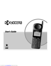 Kyocera QCP-2760 - Qualcomm Cell Phone User Manual