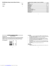 La Crosse Technology BC-9009U Instruction Manual