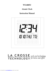 La Crosse Technology WS-6003U Instruction Manual