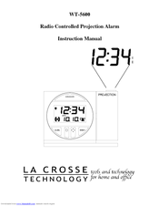 La Crosse Technology WT-5600 Instruction Manual