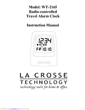 La Crosse Technology WT-2165 Instruction Manual