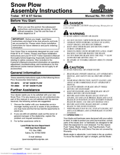 Land Pride 701-068A Assembly Instructions Manual