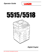 Lanier 5515 Operator's Manual
