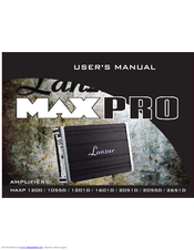 Lanzar MAXP 1601D User Manual