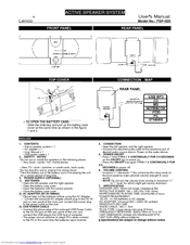 Lenco FSP-020 User Manual
