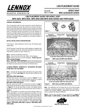 Lennox MPD-3328 Series Placement Instructions