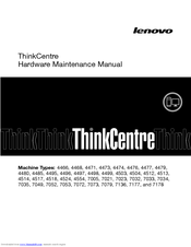 Lenovo THINKCENTRE 4480 Hardware Maintenance Manual