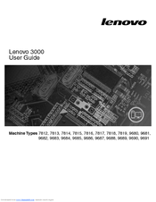 Lenovo 7813 User Manual