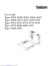 Lenovo ThinkCentre 8818 User Manual