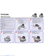 Lexmark 4200 Series Setup Manual