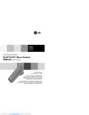 LG HBM-520 User Manual