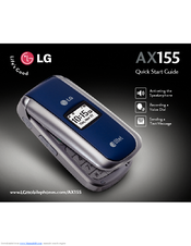 LG AX155 Quick Start Manual