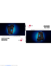 LG CU500 -  Cell Phone User Manual