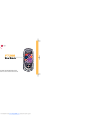 LG F7200 -  Cell Phone 24 MB User Manual