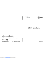 LG 510 -  G Cell Phone User Manual