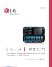 LG SCRIPT User Manual