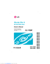 LG GGCH20L -  Super Multi Owner's Manual