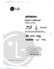 LG BH100 Owner's Manual