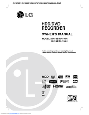 LG RH199 Owner's Manual