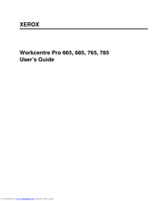 Xerox PRO785 - WorkCentre Pro 785 B/W Laser User Manual