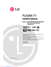 LG 50PY2DR Owner's Manual