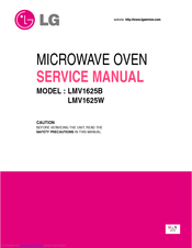 LG LMV1625W Service Manual