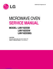 LG MV1825SW Service Manual