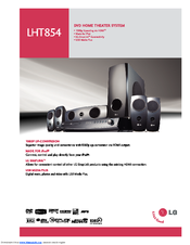 LG HT854 Technical Specifications