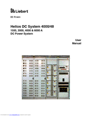 Liebert Helios DC System 4000/48 6000 User Manual