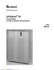Liebert UPStation S312 User Manual