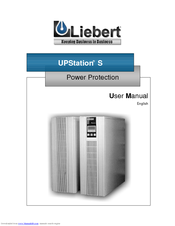 Liebert UPStation S VM12000 User Manual