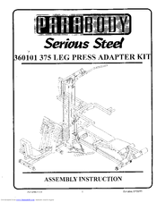 ParaBody 375 Assembly Instruction Manual