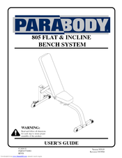 ParaBody Parabody 805 User Manual