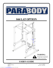 ParaBody Parabody 844 Lat Option User Manual