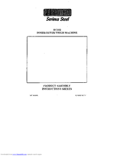 Parabody Serious Steel 812102 Product Assembly Instruction Sheets